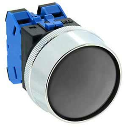 Ảnh của Nút nhấn nhả không đèn IDEC ABN3G20B D30 2NO (Đen)