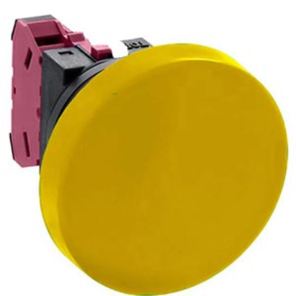 Ảnh của Nút nhấn nhả không đèn IDEC ABN401Y D30 1NC (Vàng)