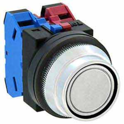 Ảnh của Nút nhấn nhả không đèn IDEC ABN2F11W D30 1NO+1NC (Trắng)