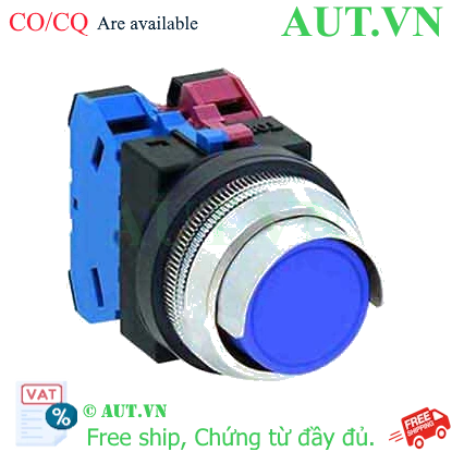 Ảnh của Nút nhấn nhả không đèn IDEC ABN2G11S D30 1NO+1NC (Xanh)