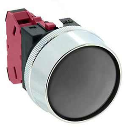 Ảnh của Nút nhấn nhả không đèn IDEC ABN3G01B D30 1NC (Đen)