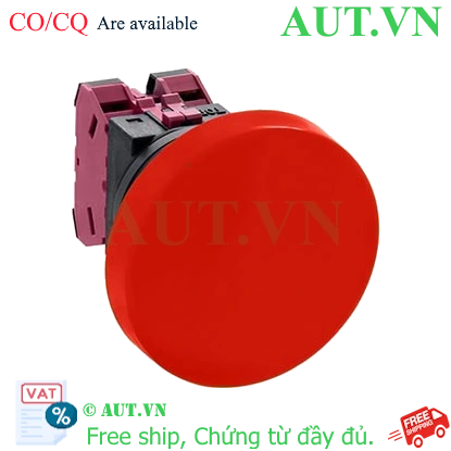 Ảnh của Nút nhấn nhả không đèn IDEC ABN402R D30 2NC (Đỏ)