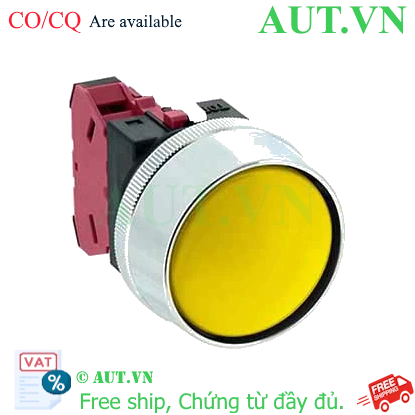 Ảnh của Nút nhấn nhả không đèn IDEC ABN3G01Y D30 1NC (Vàng)