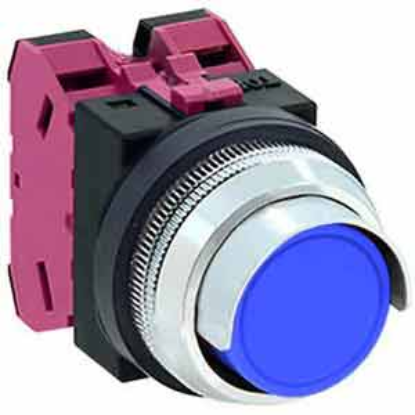 Ảnh của Nút nhấn nhả không đèn IDEC ABN2G02S D30 2NC (Xanh)