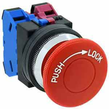 Ảnh của Nút nhấn nhả không đèn IDEC AJN302NR D30 2NC (Đỏ)