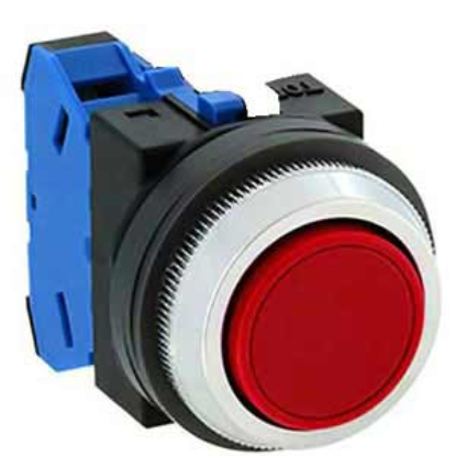 Ảnh của Nút nhấn giữ không đèn IDEC AON110R D30 1NO (Đỏ)