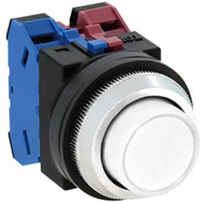 Ảnh của Nút nhấn giữ không đèn IDEC AON210W D30 1NO (Trắng)