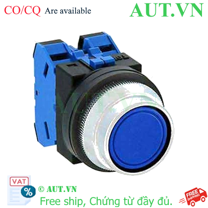 Ảnh của Nút nhấn giữ không đèn IDEC AON2F20S D30 2NO (Xanh)