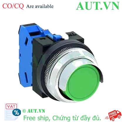 Ảnh của Nút nhấn giữ không đèn IDEC AON2G10G D30 1NO (Xanh)