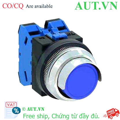 Ảnh của Nút nhấn giữ không đèn IDEC AON2G20S D30 2NO (Xanh)