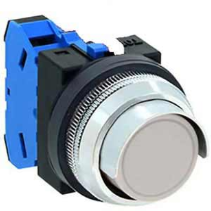 Ảnh của Nút nhấn giữ không đèn IDEC AON2G10W D30 1NO (Trắng)