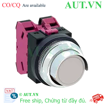Ảnh của Nút nhấn giữ không đèn IDEC AON2G02W D30 2NC (Trắng)