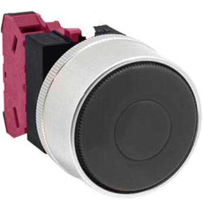 Ảnh của Nút nhấn nhả không đèn IDEC ABGW401B-MAU D22 1NC (Đen)