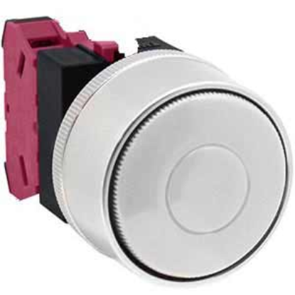 Ảnh của Nút nhấn nhả không đèn IDEC ABGW401W-MAU D22 1NC (Trắng)