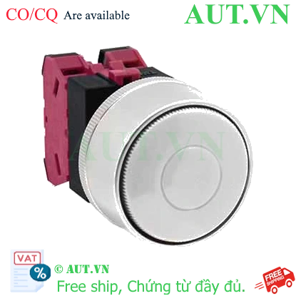 Ảnh của Nút nhấn nhả không đèn IDEC ABGW402W D22 2NC (Trắng)