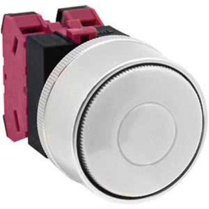 Ảnh của Nút nhấn nhả không đèn IDEC ABGW402W-MAU D22 2NC (Trắng)