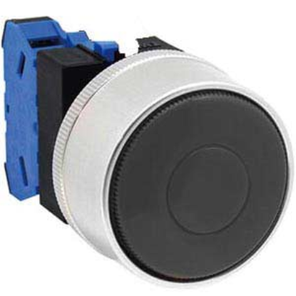 Ảnh của Nút nhấn nhả không đèn IDEC ABGW410B-MAU D22 1NO (Đen)