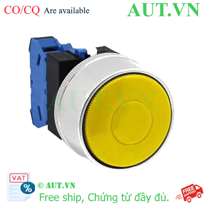 Ảnh của Nút nhấn nhả không đèn IDEC ABGW410Y D22 1NO (Vàng)