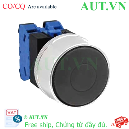 Ảnh của Nút nhấn nhả không đèn IDEC ABGW420B D22 2NO (Đen)