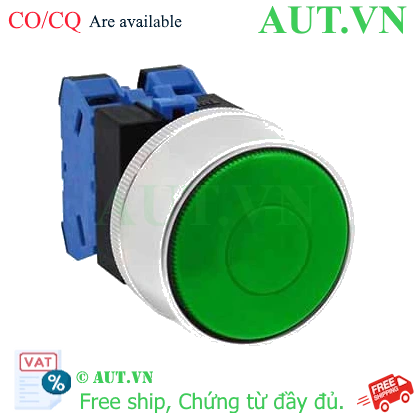 Ảnh của Nút nhấn nhả không đèn IDEC ABGW420G D22 2NO (Xanh)
