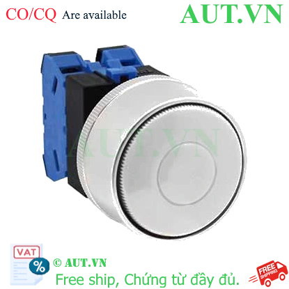 Ảnh của Nút nhấn nhả không đèn IDEC ABGW420W-MAU D22 2NO (Trắng)