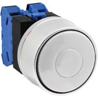 Ảnh của Nút nhấn nhả không đèn IDEC ABGW420W-MAU D22 2NO (Trắng)