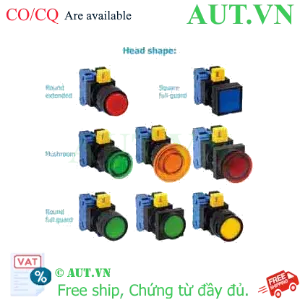 Ảnh của Nút nhấn có đèn D22mm IDEC HW1L-A320Q4Y 