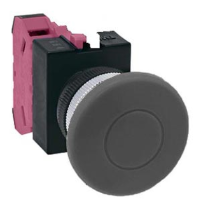 Ảnh của Nút nhấn nhả không đèn IDEC ABW401B D22 1NC (Đen)