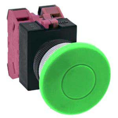 Ảnh của Nút nhấn nhả không đèn IDEC ABW402G D22 2NC (Xanh)