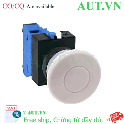 Ảnh của Nút nhấn nhả không đèn IDEC ABW410W-MAU D22 1NO (Trắng)