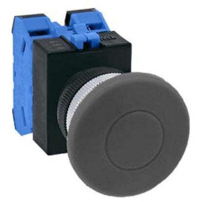 Ảnh của Nút nhấn nhả không đèn IDEC ABW420B D22 2NO (Đen)