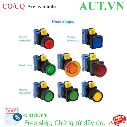 Ảnh của Nút nhấn có đèn D22mm IDEC HW1L-AF222H2S 