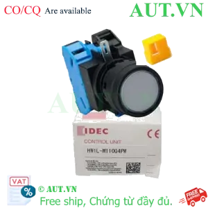Ảnh của Nút nhấn có đèn D22mm IDEC HW1L-M110Q4PW 