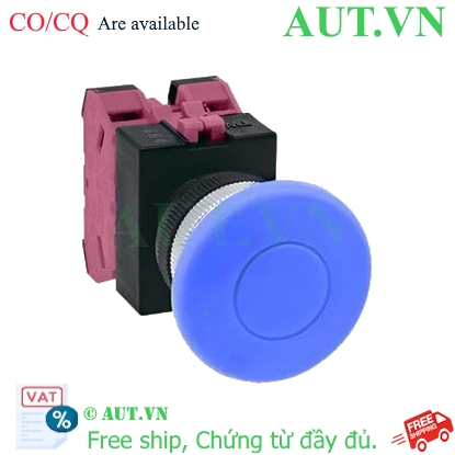 Ảnh của Nút nhấn giữ không đèn IDEC AOW402S D22 2NC (Xanh)