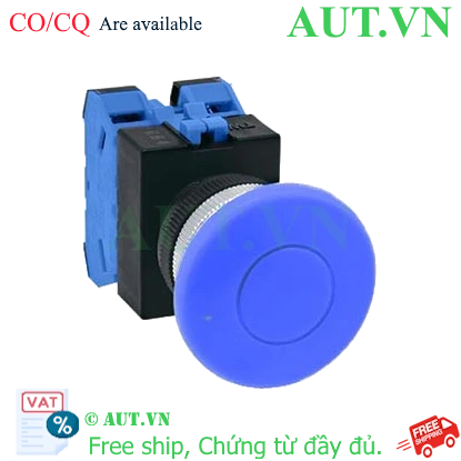 Ảnh của Nút nhấn giữ không đèn IDEC AOW420S-MAU D22 2NO (Xanh)