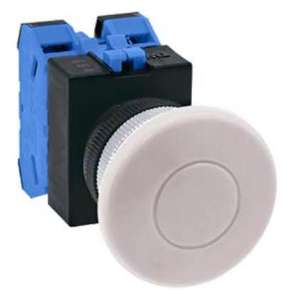 Ảnh của Nút nhấn giữ không đèn IDEC AOW420W-MAU D22 2NO (Trắng)