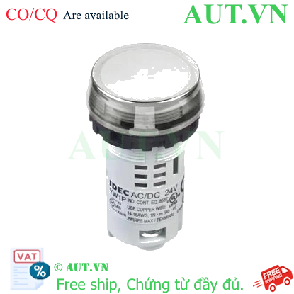 Ảnh của Đèn báo phi 22 IDEC YW1P-1BUQ2PW 