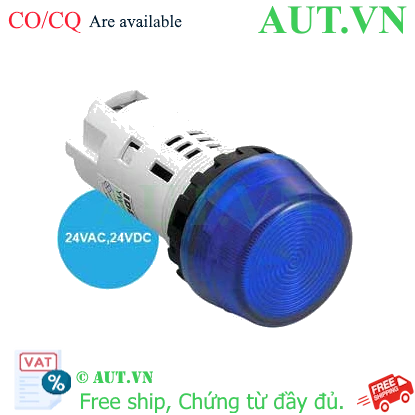 Ảnh của Đèn báo IDEC YW1P-2TUQ4S 24VAC/DC D22 (Xanh)