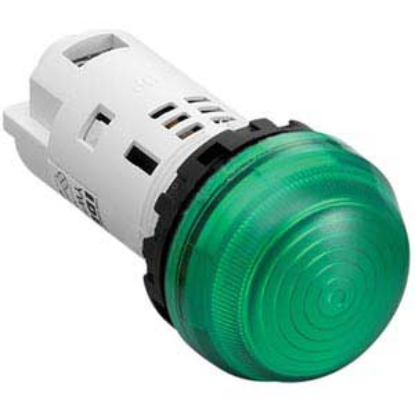 Ảnh của Đèn báo IDEC YW1P-2UQ4G, 24VAC/DC, D22, xanh, mới