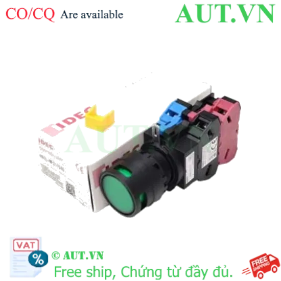 Ảnh của Nút nhấn có đèn D22mm IDEC HW1L-MF211Q4G 