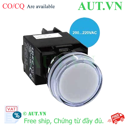 Ảnh của Đèn báo phi 22 IDEC YW1P-1BEM2PW 