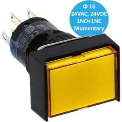 Ảnh của AL6H-M14AC Nút nhấn nhả tròn đèn LED IDEC - Chính hãng