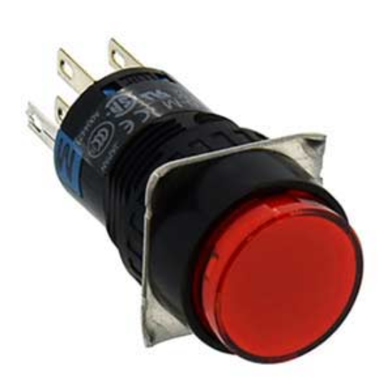 Ảnh của AL6M-A14RC Công tắn tròn nhấn nhả IDEC - Giao hàng nhanh