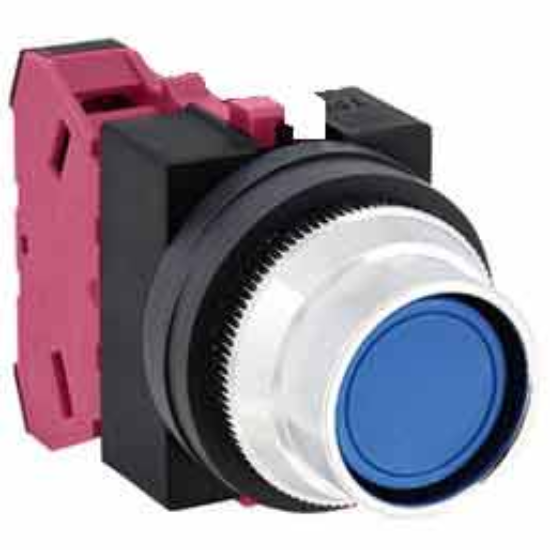 Ảnh của Nút nhấn nhả không đèn IDEC ABFS201NS D25 1NC (Xanh)