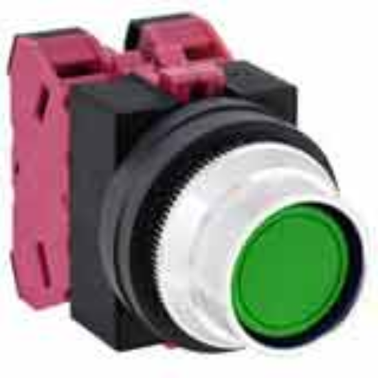 Ảnh của Nút nhấn nhả không đèn IDEC ABFS202NG D25 2NC (Xanh)