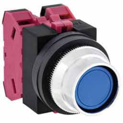 Ảnh của Nút nhấn nhả không đèn IDEC ABFS202NS D25 2NC (Xanh)