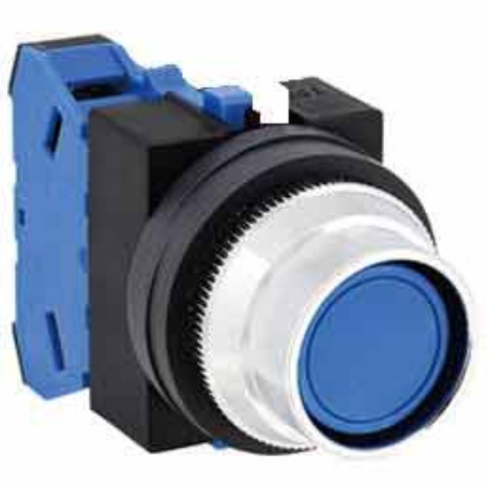 Ảnh của Nút nhấn nhả không đèn IDEC ABFS210NS D25 1NO (Xanh)