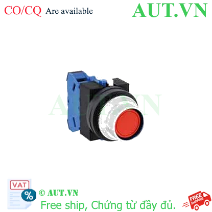 Ảnh của Nút nhấn nhả không đèn IDEC ABFS210NR D25 1NO (Đỏ)