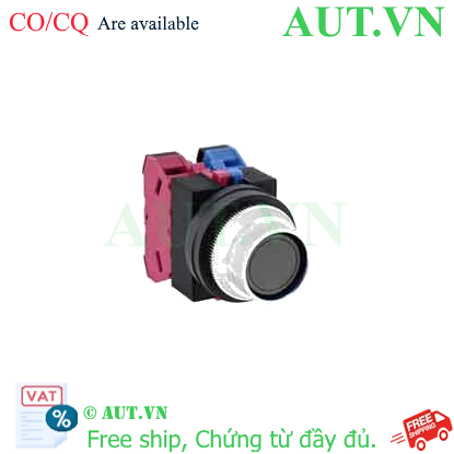 Ảnh của Nút nhấn nhả không đèn IDEC ABFS211NB D25 1NO+1NC (Đen)