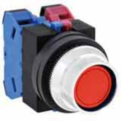 Ảnh của Nút nhấn nhả không đèn IDEC ABFS211NR D25 1NO+1NC (Đỏ)
